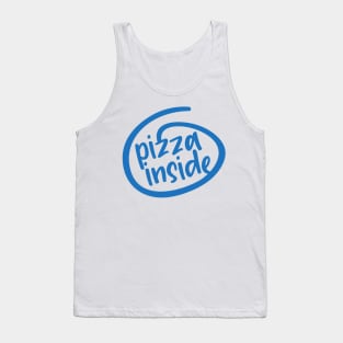 Pizza Inside Tank Top